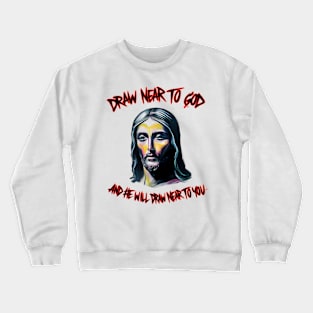 Divine Guidance: Seek, Listen, Obey Crewneck Sweatshirt